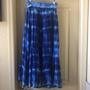 Karen Kane tie dye full skirt